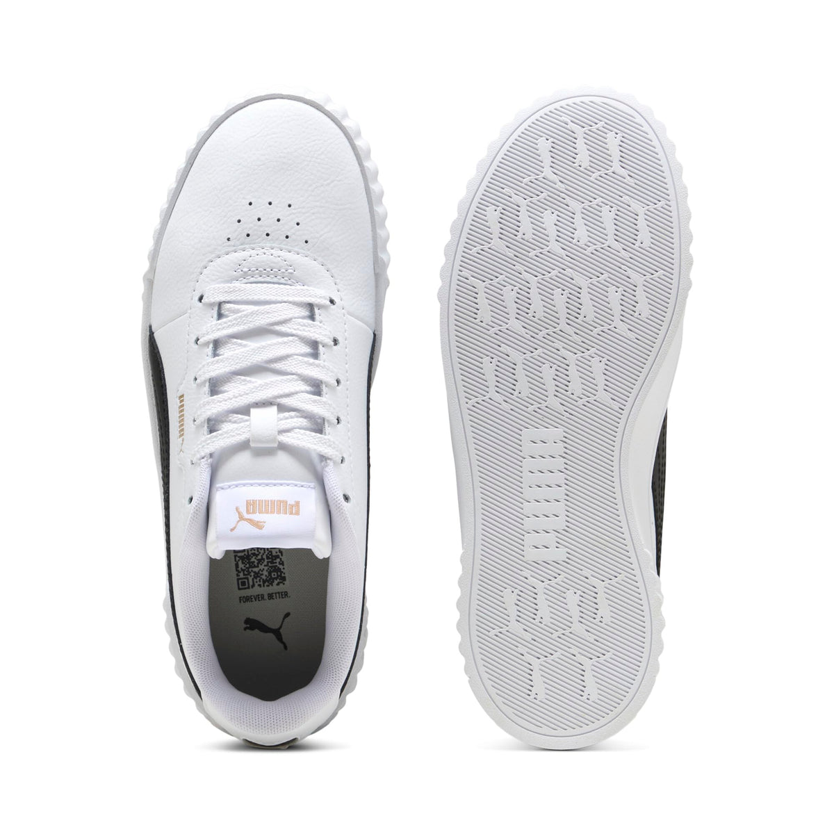 PUMA Women's Carina Leather Sneaker