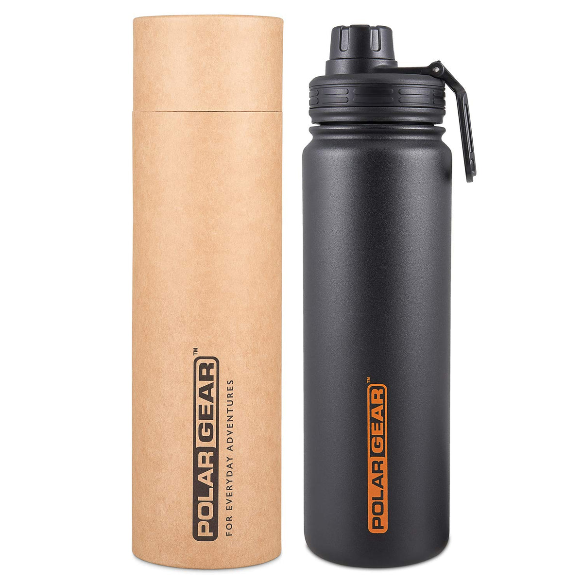 Polar Gear Insulated Water Bottle with Flip Straw - 800ml Wine