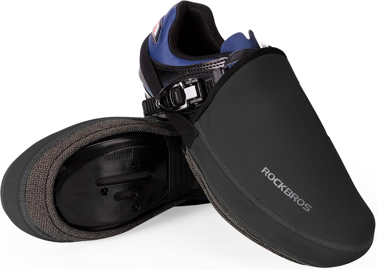 ROCKBROS Road Bike Toe Covers Water Resistant, Thermal Cycling Overshoes