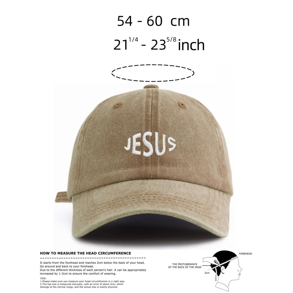 Washed Baseball Cap Embroidered Adjustable Vintage Dad Hat Casual Outdoor Cap for Men Women