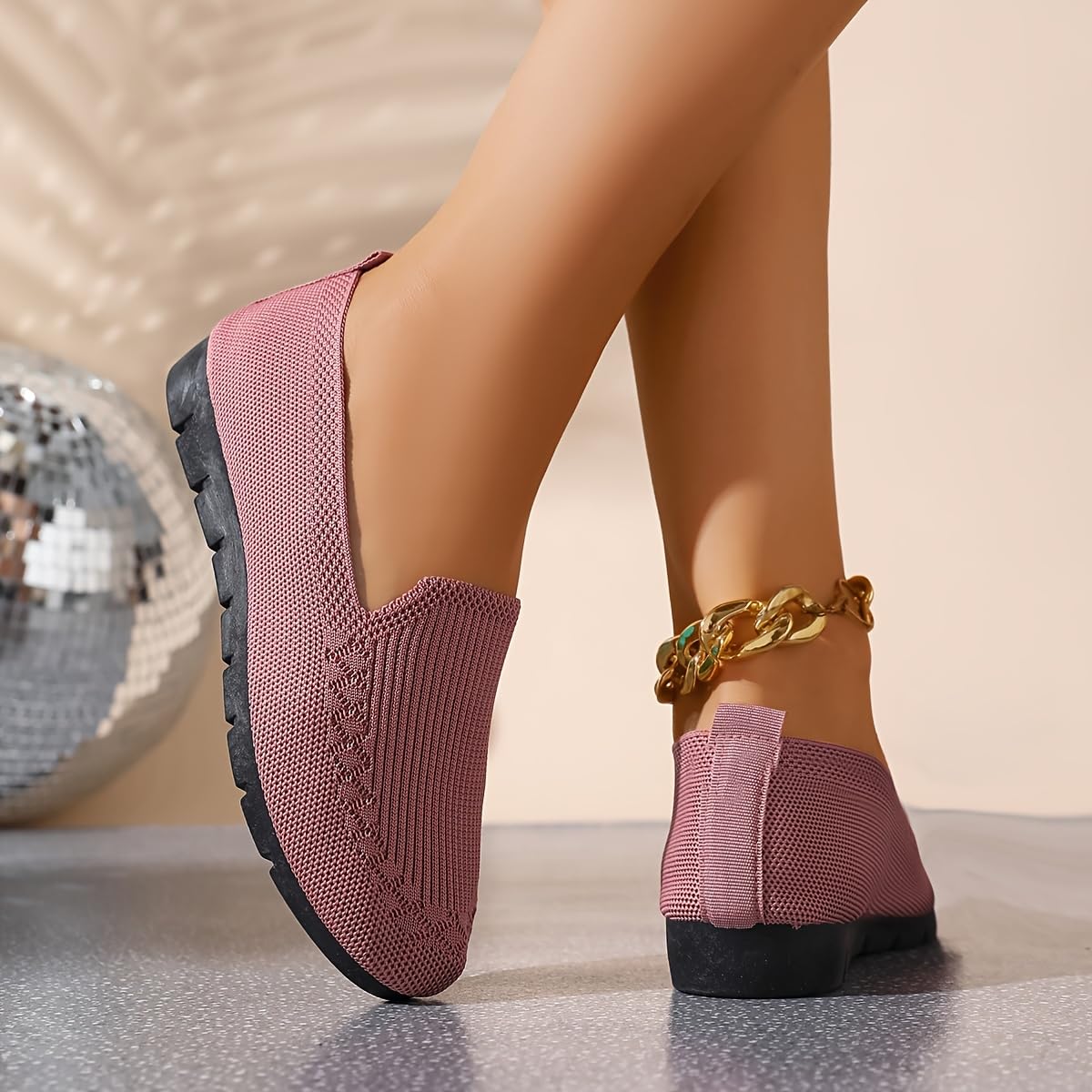 Casual Shoes for Women That are Lightweight, Breathable, and Feature a Solid Color Design