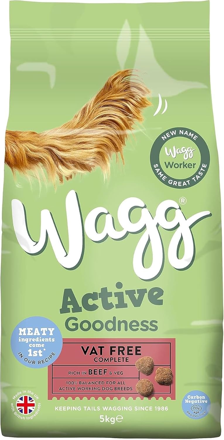 Wagg Active Goodness Complete Dry Adult Dog Food Chicken 12kg