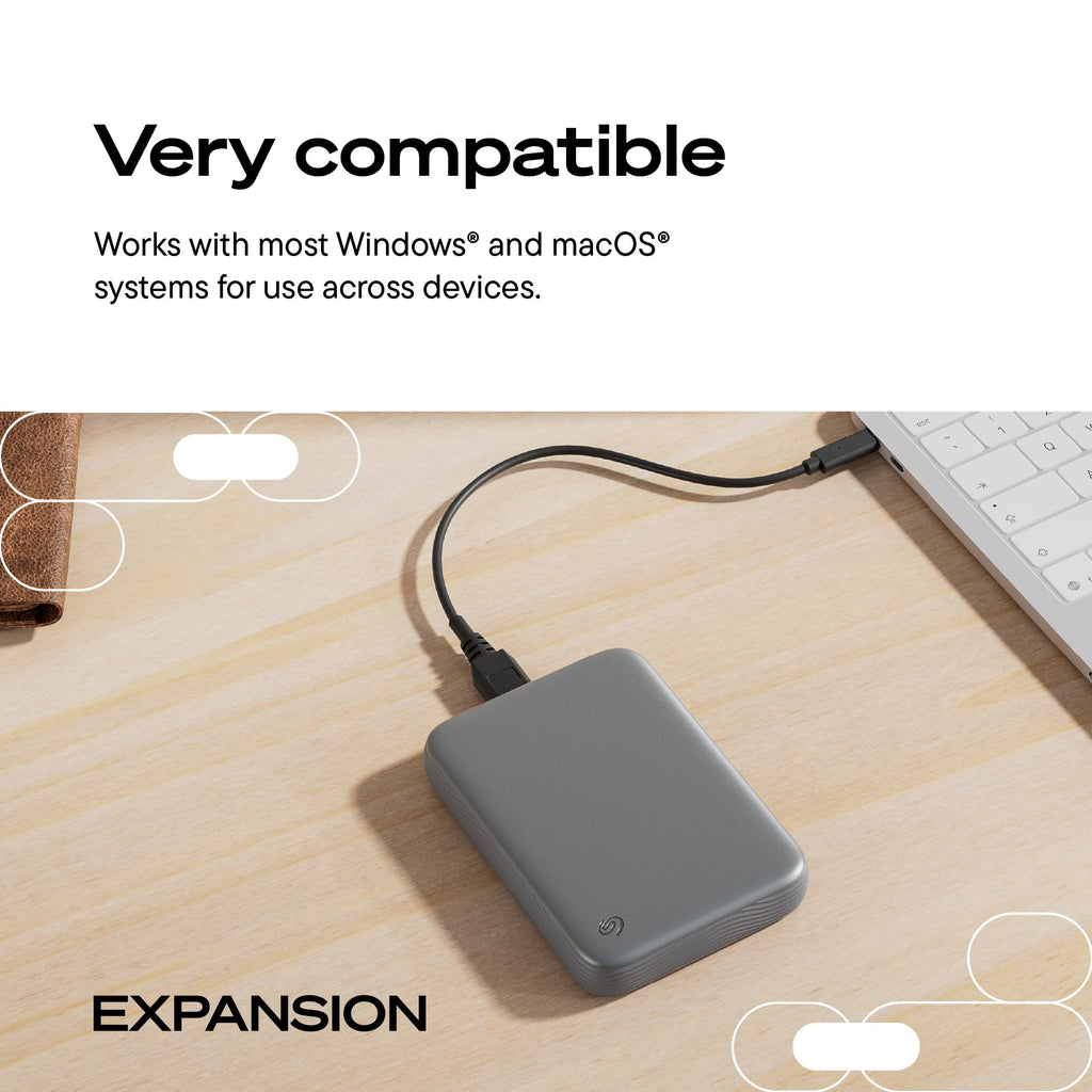 Seagate 2TB Portable Hard Drive | USB 3.0 (STGX2000400)