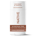 Native Aluminum-Free Deodorant for Women & Men, Coconut & Vanilla, 2.65oz