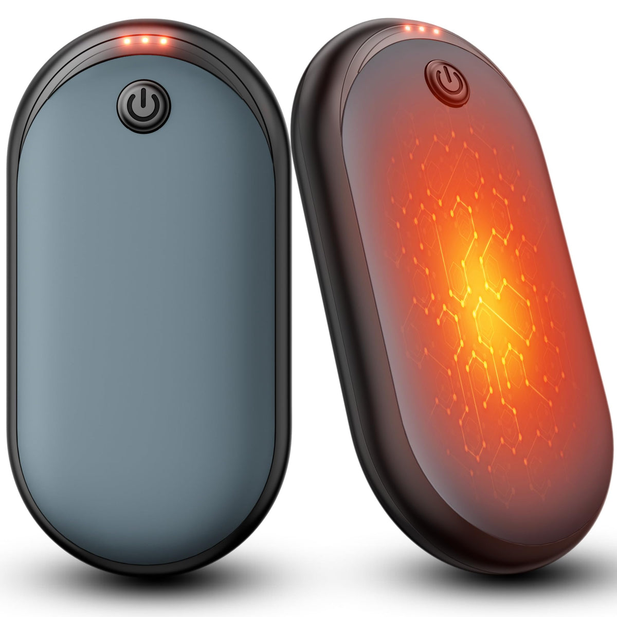 Hand Warmers Rechargeable 2 Pack, 24H Electric Portable Pocket Heater