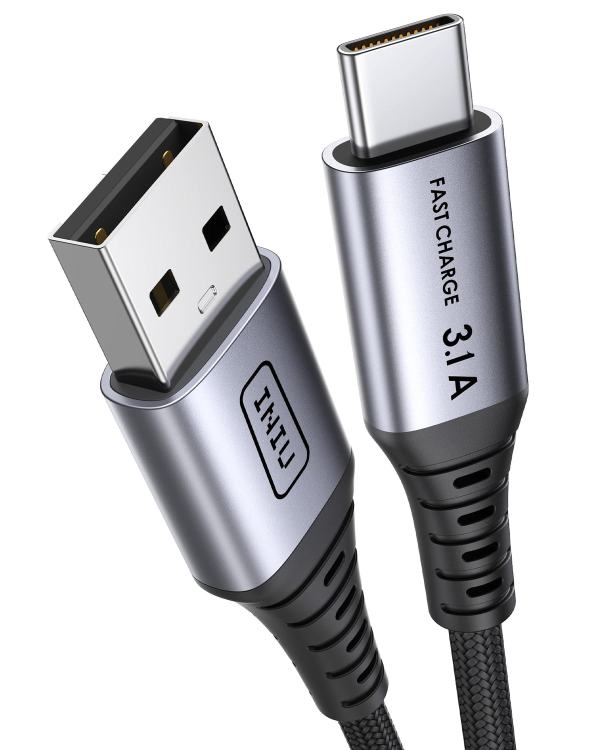 INIU USB C Charger Cable, [2m] USB A to USB C Charging Cable 3.1A