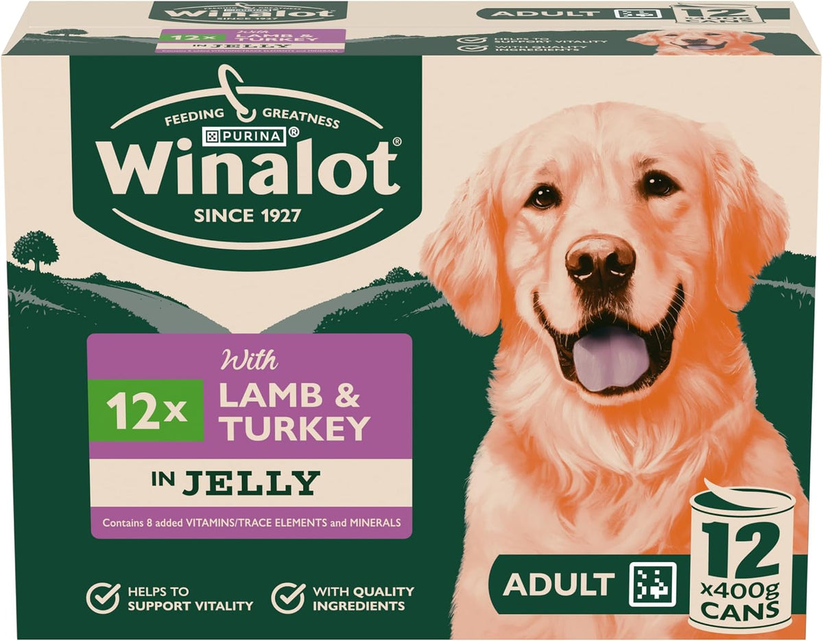 WINALOT Sunday Dinner Mixed in Gravy Wet Dog Food Pouches 40x100g