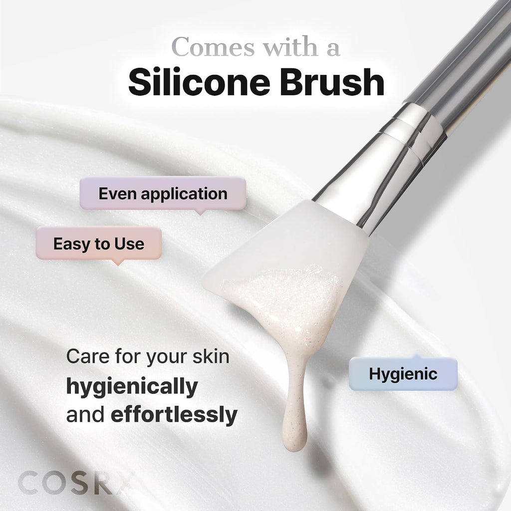 COSRX PDRN Exosome Skinplaning Glaze Mask 50ml (Brush Included)