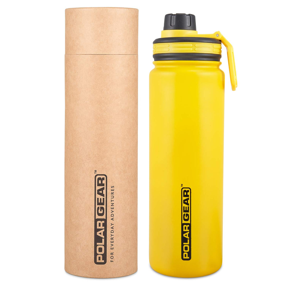Polar Gear Insulated Water Bottle with Flip Straw - 800ml Wine