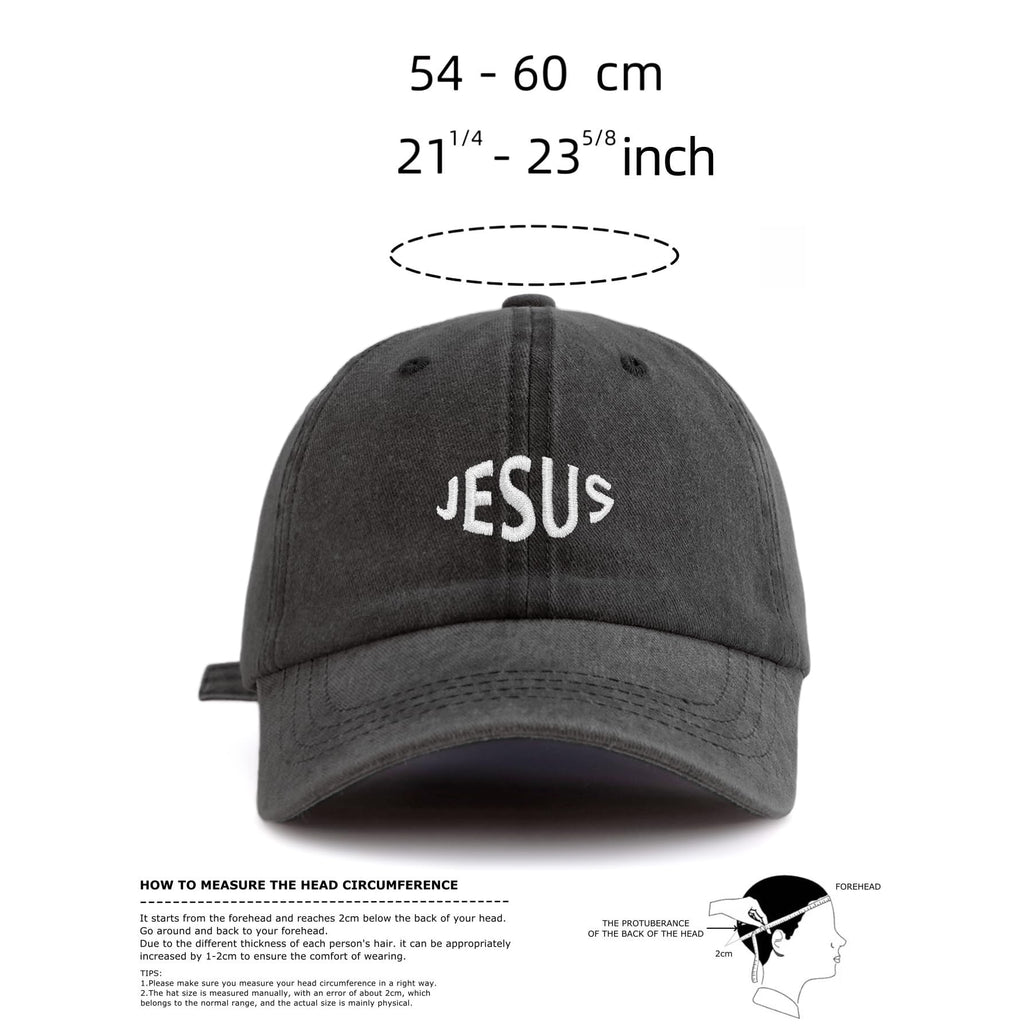 Washed Baseball Cap Embroidered Adjustable Vintage Dad Hat Casual Outdoor Cap for Men Women