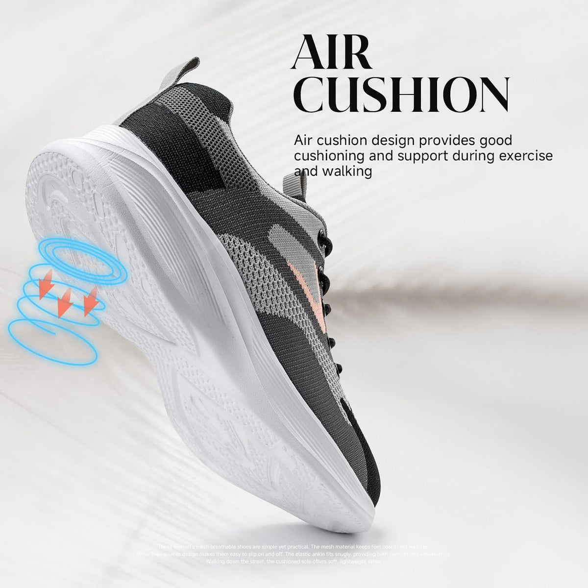 Women's Athletic Running Shoes Fashion Sport Gym Walking Shoes Jogging Tennis Fitness Sneaker