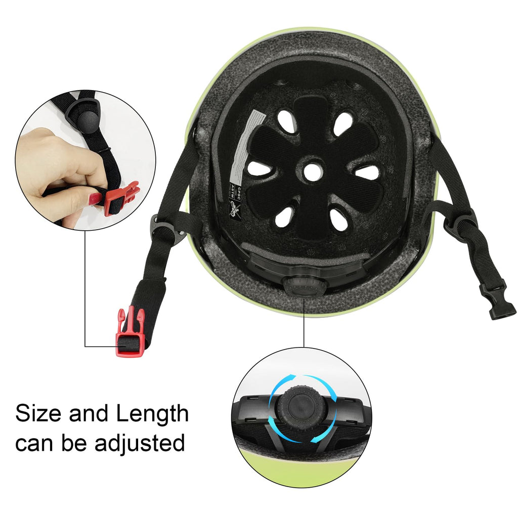 Besttravel Kids Helmet, Toddler Helmet Adjustable Toddler Bike Helmet Ages 3-8 Years Old Boys Girls Multi-Sports Safety