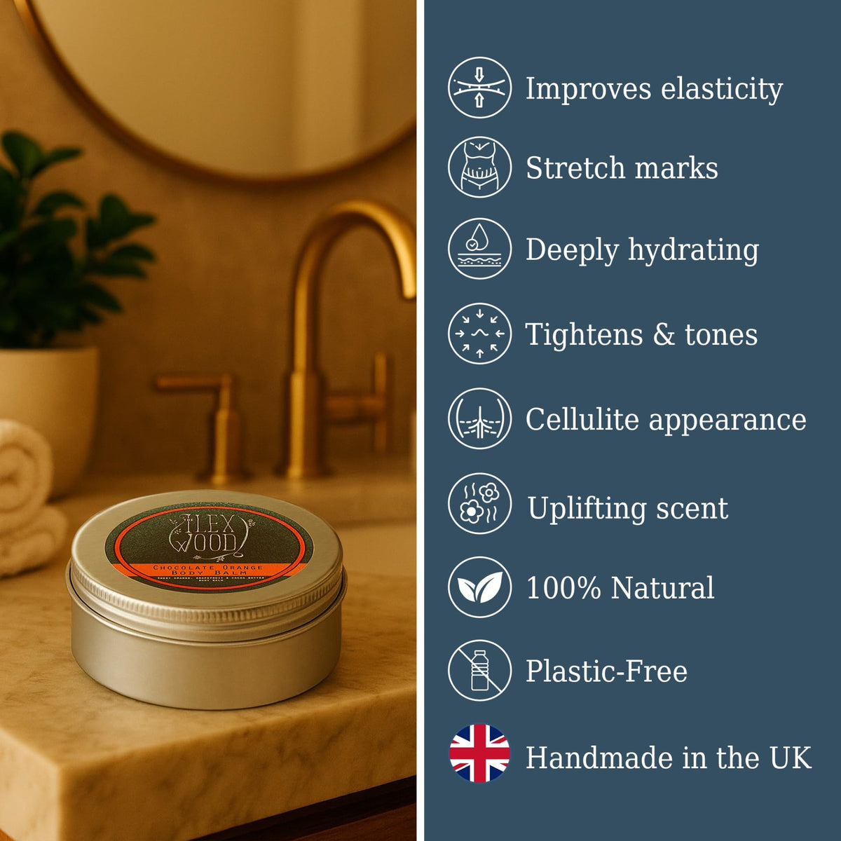 The Ilex Wood Rose & Frankincense Face Cream – Natural Moisturiser 60ml