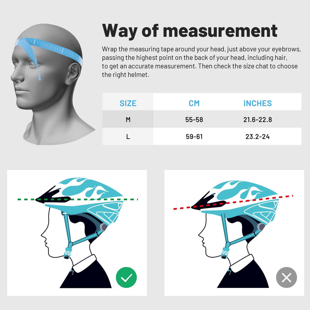 Favoto Bike Helmet for Adult Commute & Road Cycling, Lightweight 27-Vent