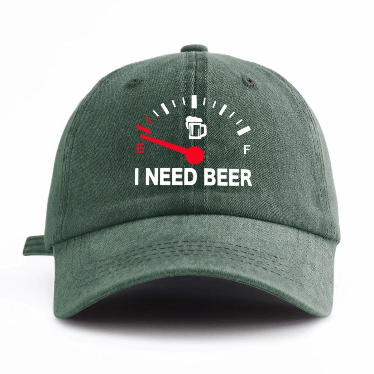 Printed Washed Baseball Cap, Adjustable Size Hat for Men Women, Casual Vintage Style for Outdoor Sports Daily Wear