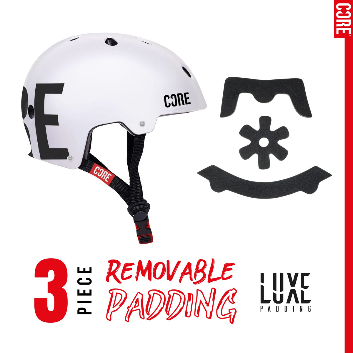 CORE Protection Helmet Skate/BMX/Bike/MTB/Roller Derby/Scooter