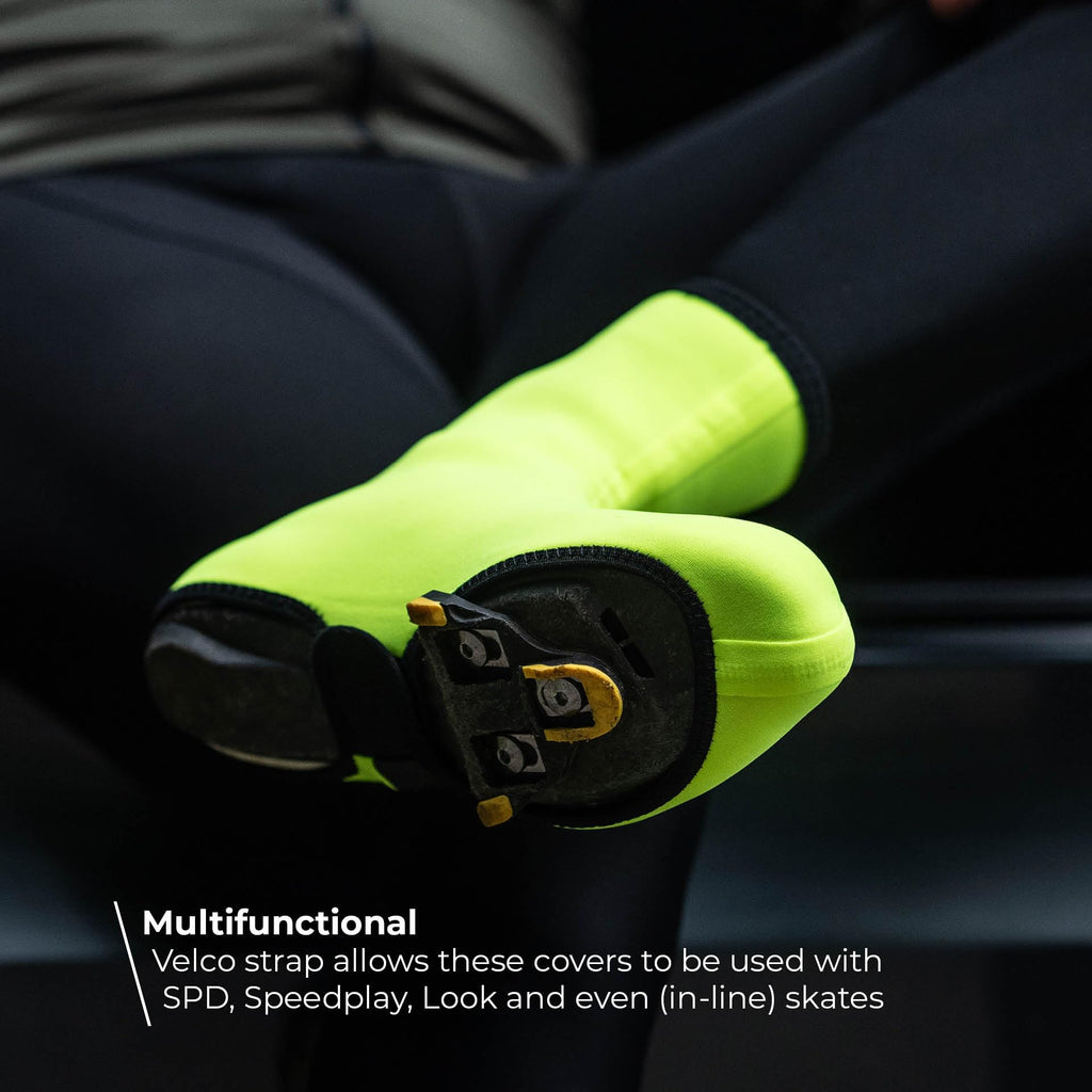 BBB Heavy Duty OSS Winter Cycle Over shoes reflective warm insulated - Black