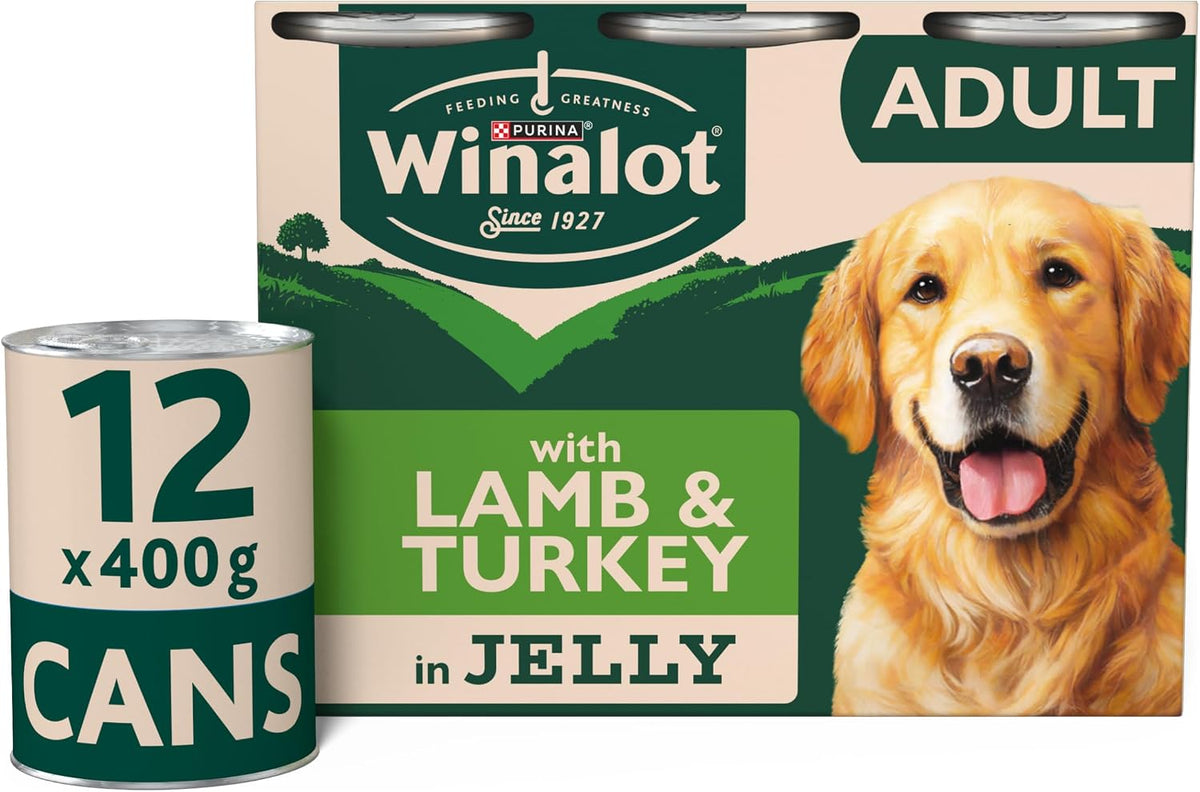WINALOT Sunday Dinner Mixed in Gravy Wet Dog Food Pouches 40x100g