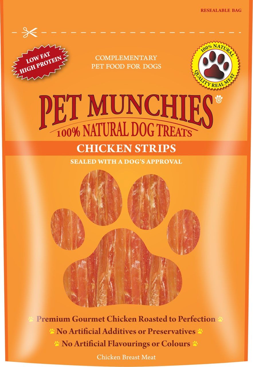 Pet Munchies Venison & Beef Liver Dog Training Treats, Grain Free Tasty Bites with Natural Real Meat, Low in Fat 50g