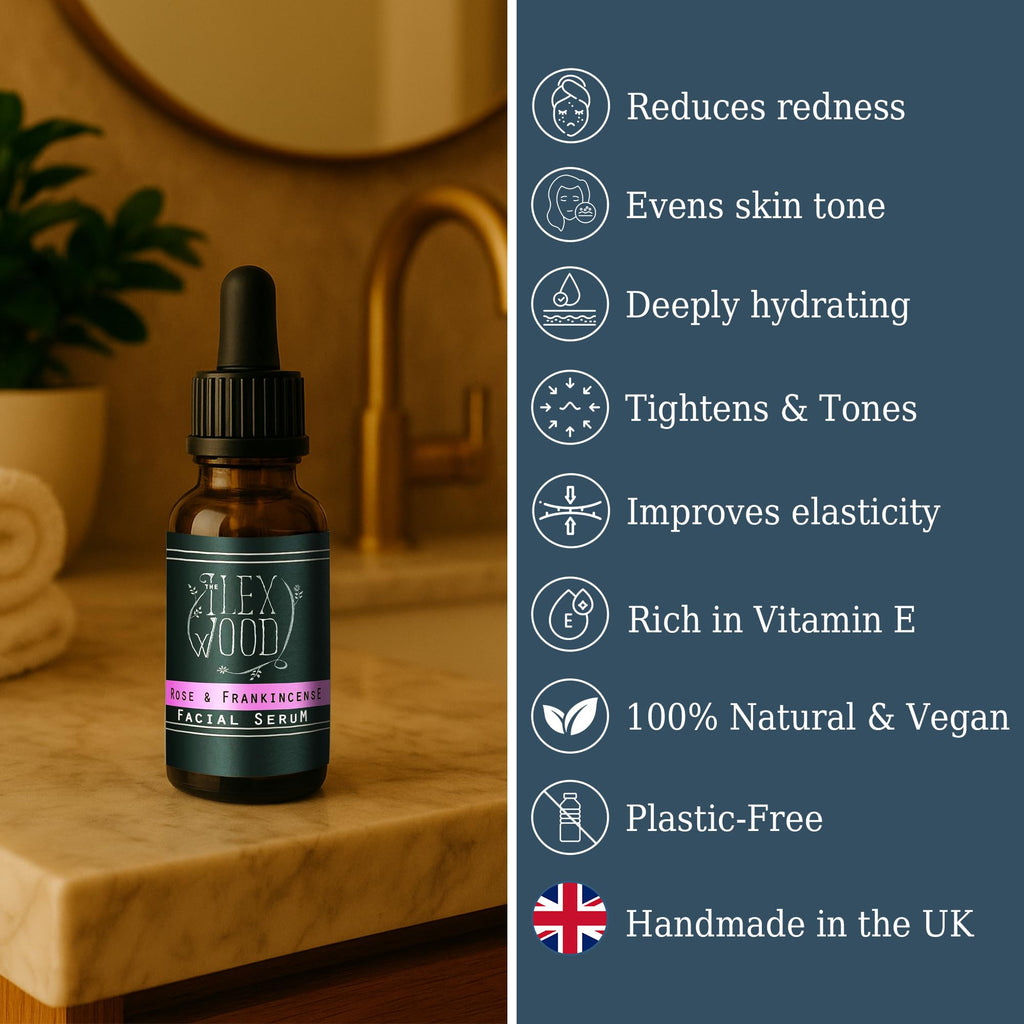 The Ilex Wood Rose & Frankincense Face Cream – Natural Moisturiser 60ml