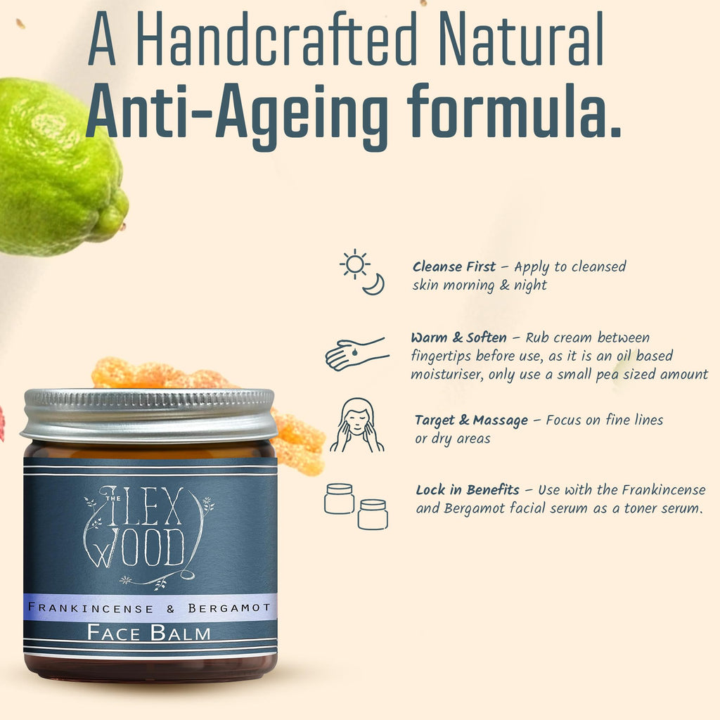 The Ilex Wood Rose & Frankincense Face Cream – Natural Moisturiser 60ml