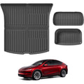 Tesla Model Y Juniper Boot Mats 2025 2026 TPE All Weather 3 Piece Set GAFAT UK RHD