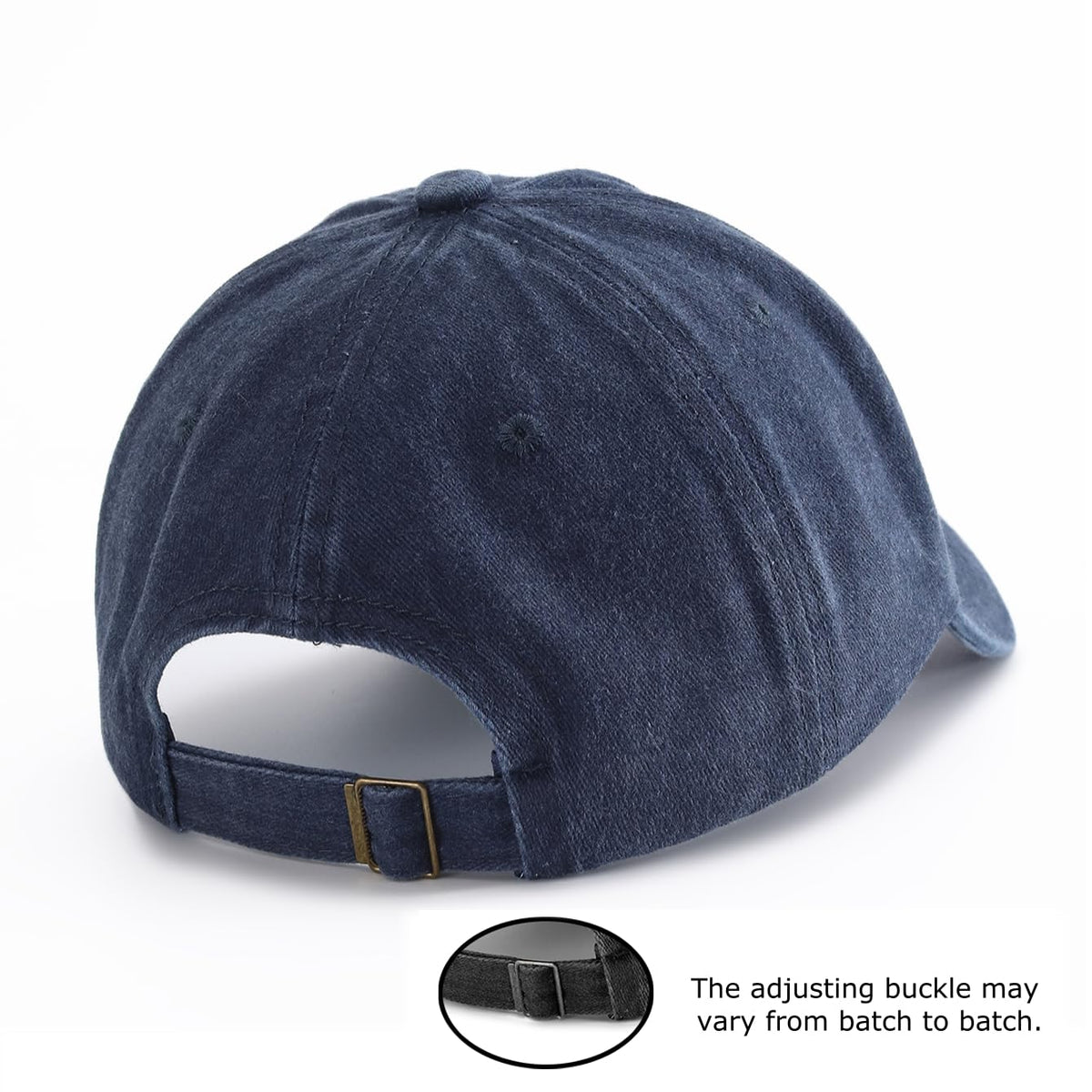Washed Baseball Cap Embroidered Adjustable Vintage Dad Hat Casual Outdoor Cap for Men Women