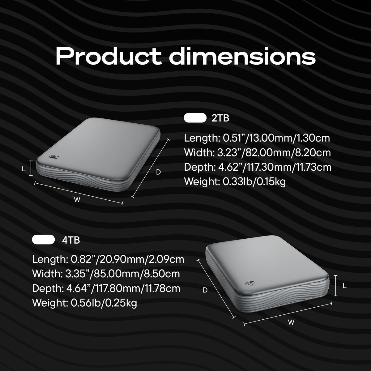 Seagate 2TB Portable Hard Drive | USB 3.0 (STGX2000400)