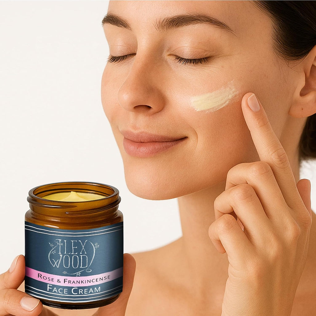 The Ilex Wood Rose & Frankincense Face Cream – Natural Moisturiser 60ml