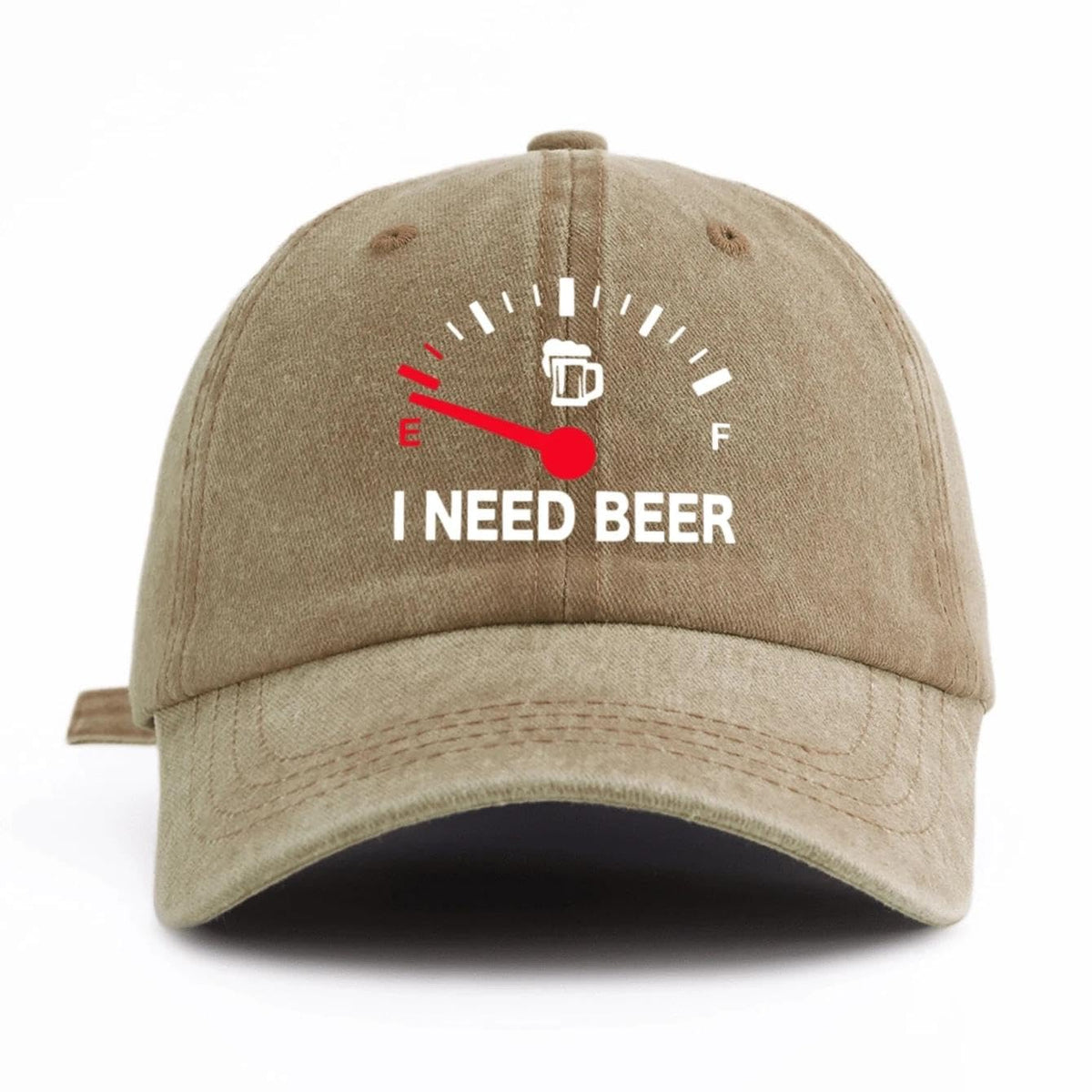 Printed Washed Baseball Cap, Adjustable Size Hat for Men Women, Casual Vintage Style for Outdoor Sports Daily Wear