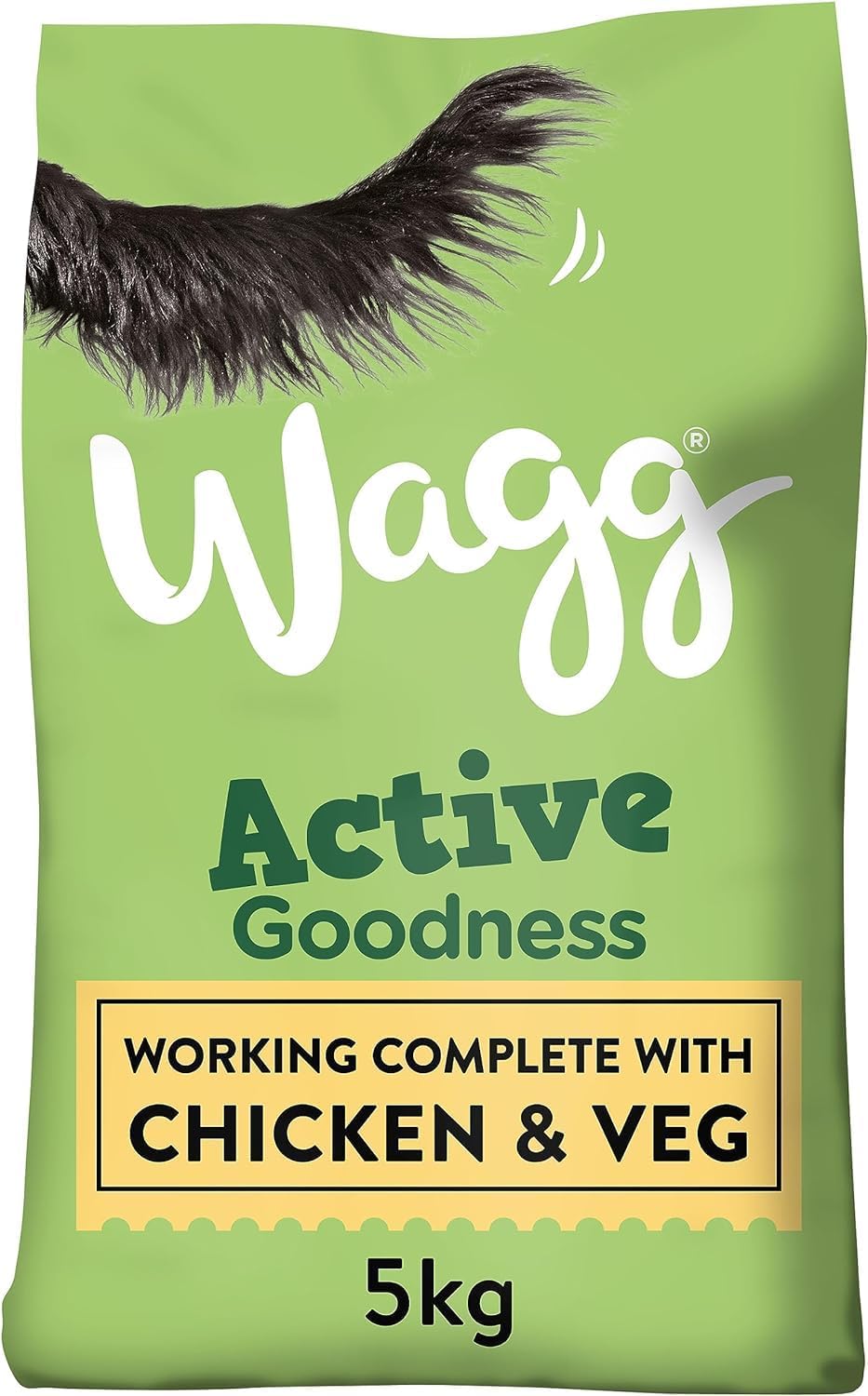 Wagg Active Goodness Complete Dry Adult Dog Food Chicken 12kg