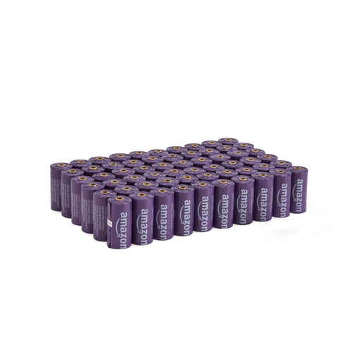 Amazon Basics Dog Poo Bags, Lavender-Scented, 300 Count (20 Rolls of 15)