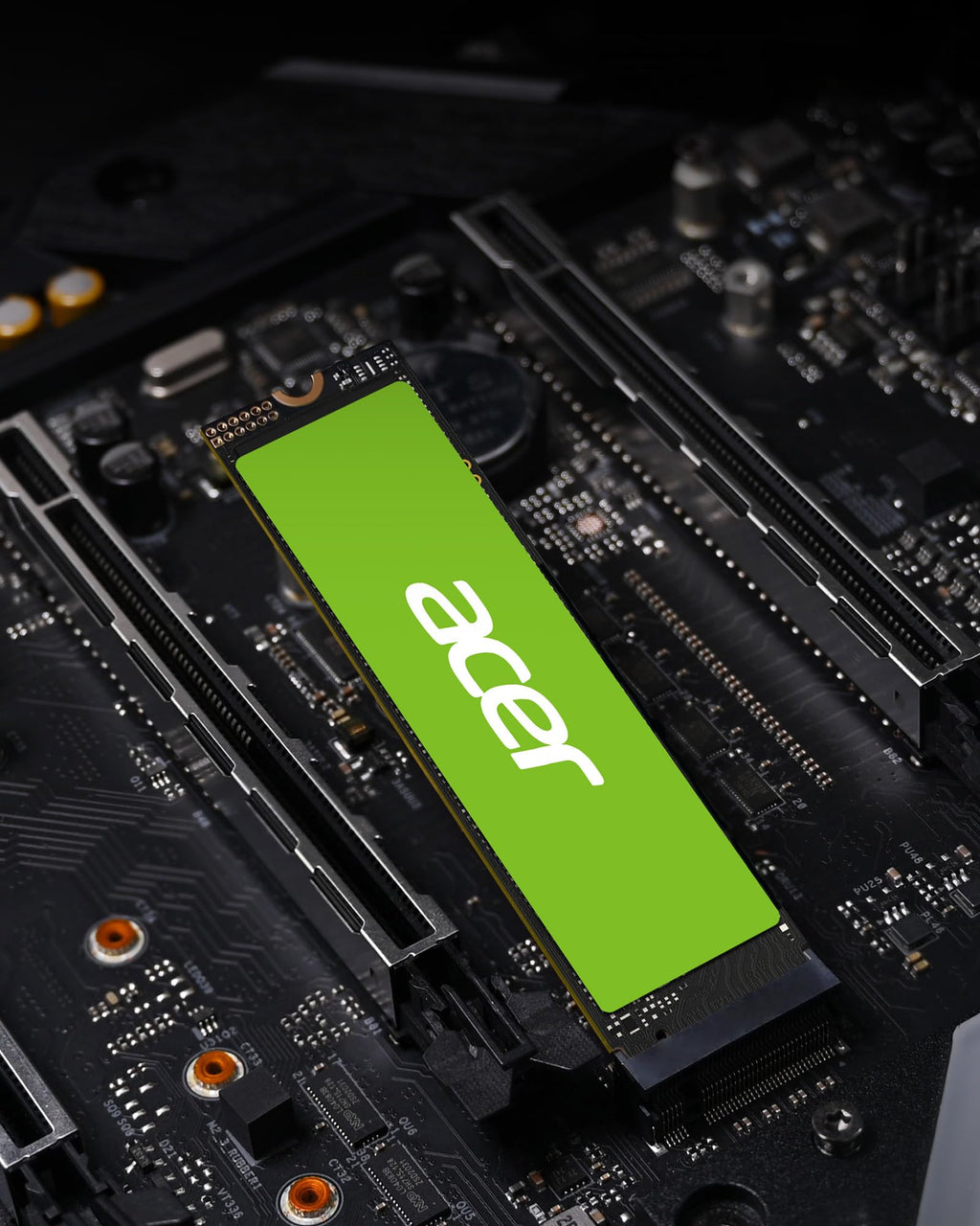Acer FA100 M.2 2280 SSD 512GB: PCIe 3.0 NVMe with HMB & SLC Cache, Up to 3500 MB/s Read Speed, PC Internal Solid State Drive for Laptop & Desktop Upgrade