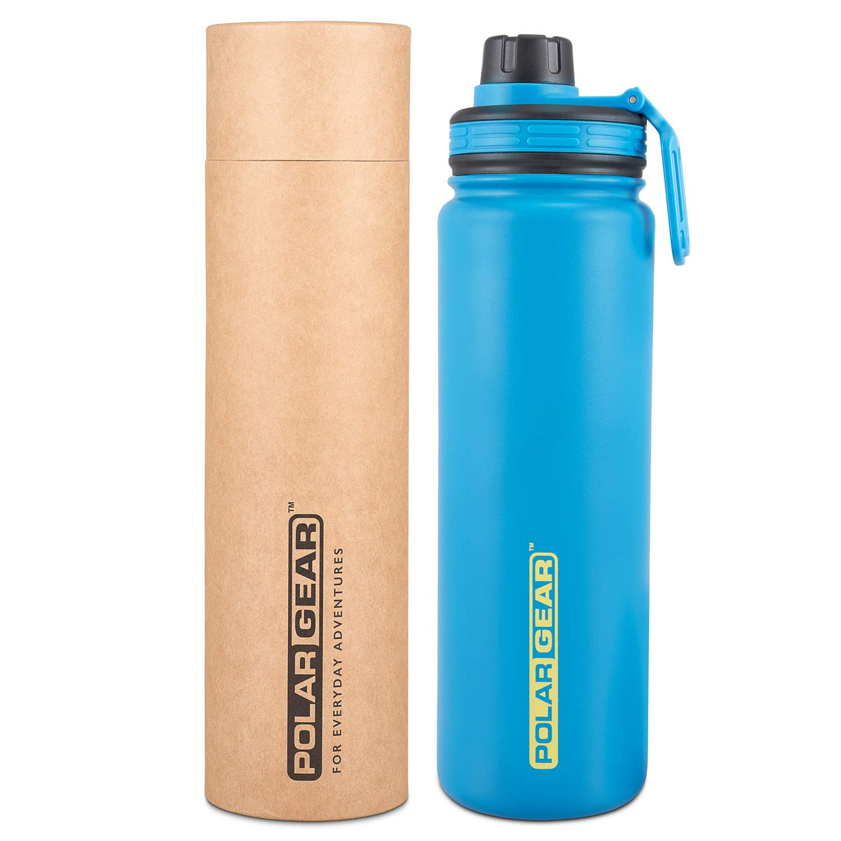 Polar Gear Insulated Water Bottle with Flip Straw - 800ml Wine
