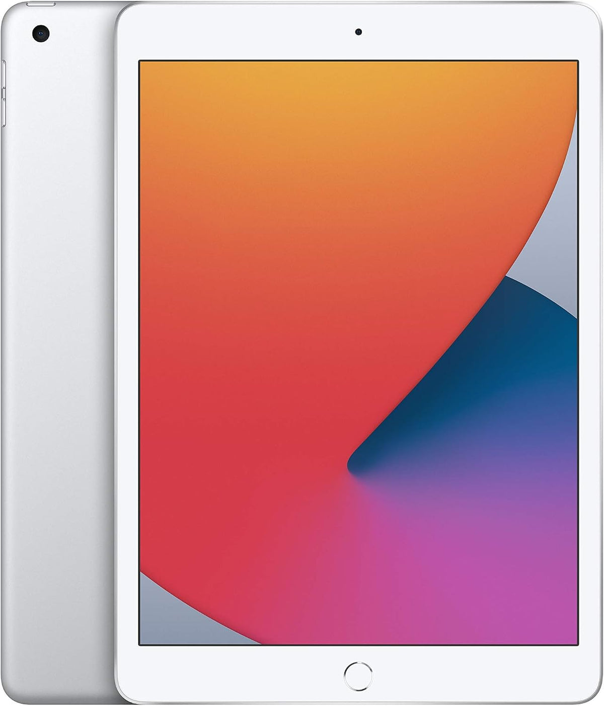 2020 Apple iPad (10.2-inch, Wi-Fi, 32GB) Silver (Renewed)