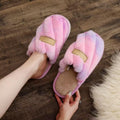 Women's Slippers Plush Warm Indoor Bedroom House Shoes