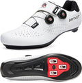 Mens Cycling Shoes Women Road Bikes MTB Shoes Compatible with Look SPD SPD-SL Delta Cleats Compatible with Peloton Shoes Indoor/Outdoor