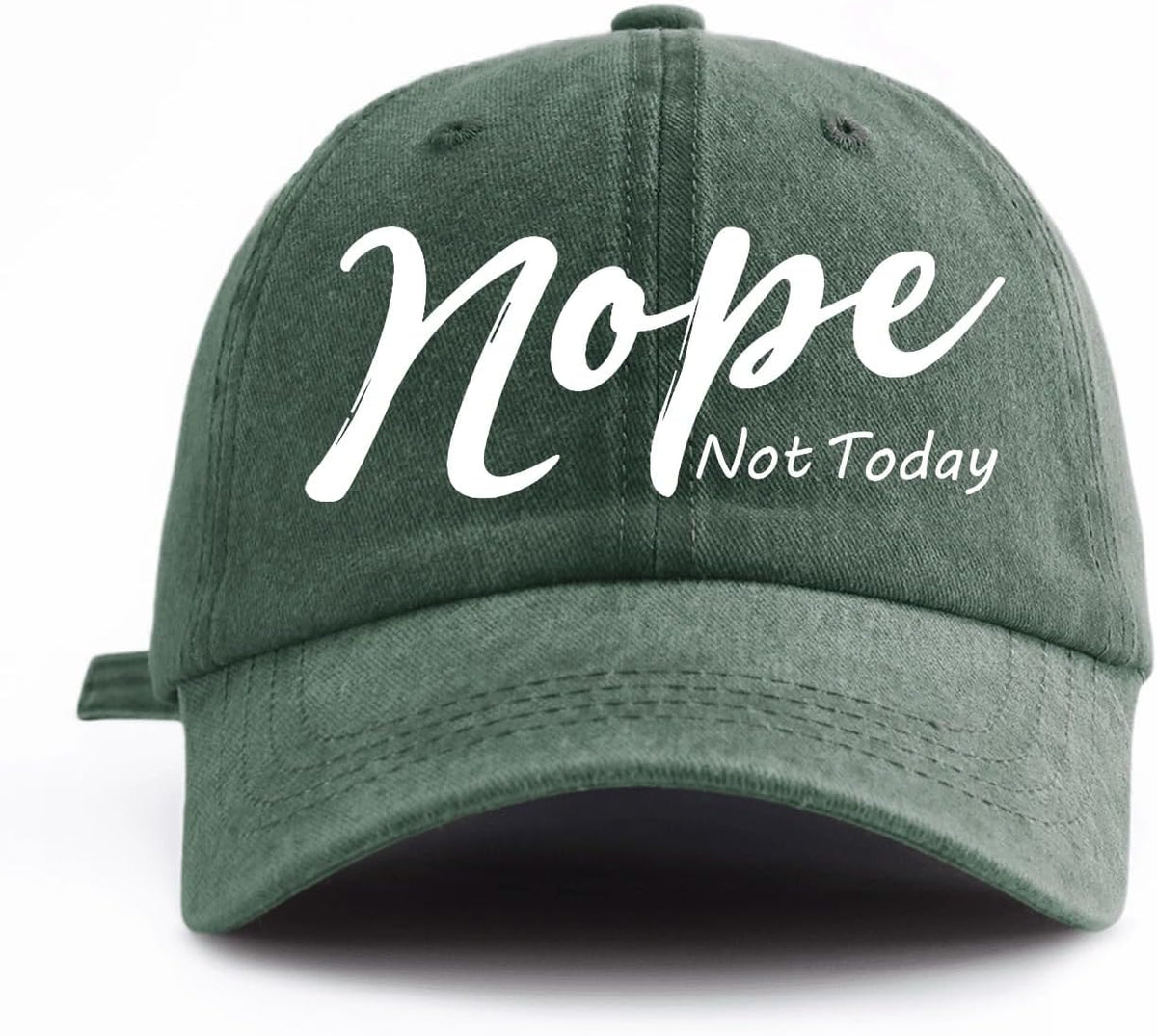 1 pc Print Washed Baseball Cap, Classic Casual Soft Sweatband，Adjustable Size，Suitable for Outdoor Sports Daily Wear