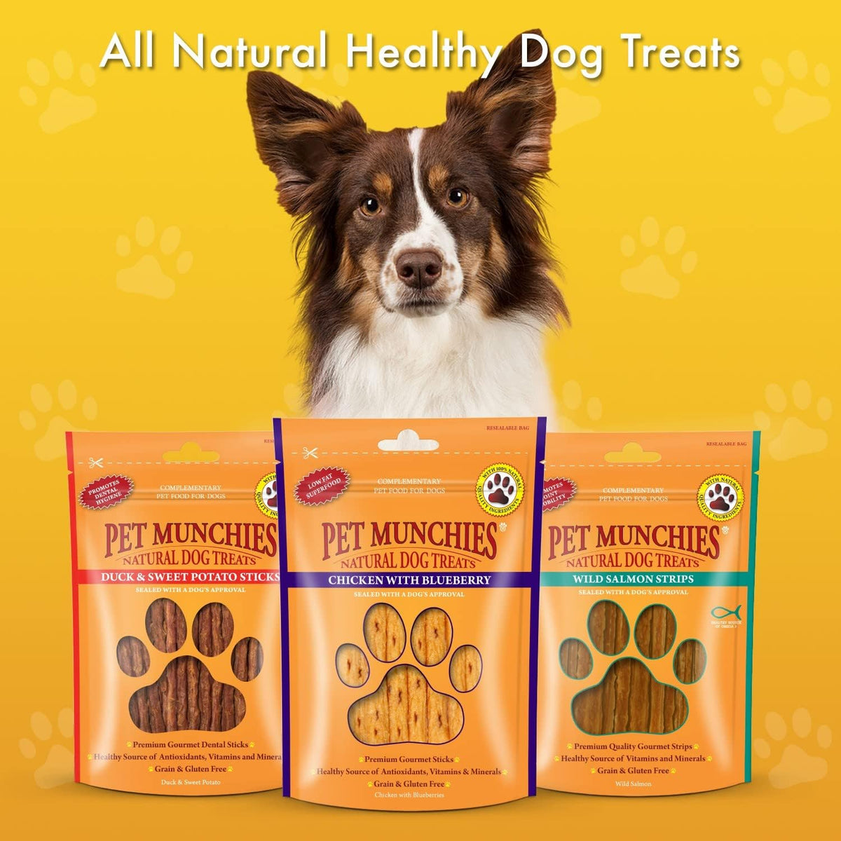 Pet Munchies Venison & Beef Liver Dog Training Treats, Grain Free Tasty Bites with Natural Real Meat, Low in Fat 50g