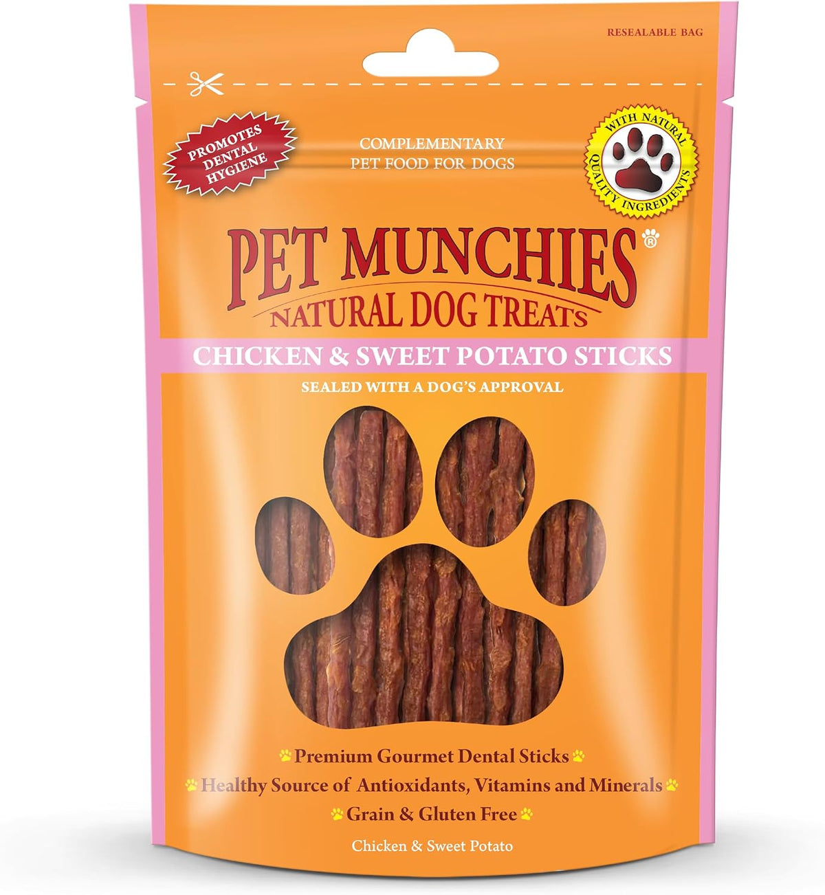 Pet Munchies Venison & Beef Liver Dog Training Treats, Grain Free Tasty Bites with Natural Real Meat, Low in Fat 50g