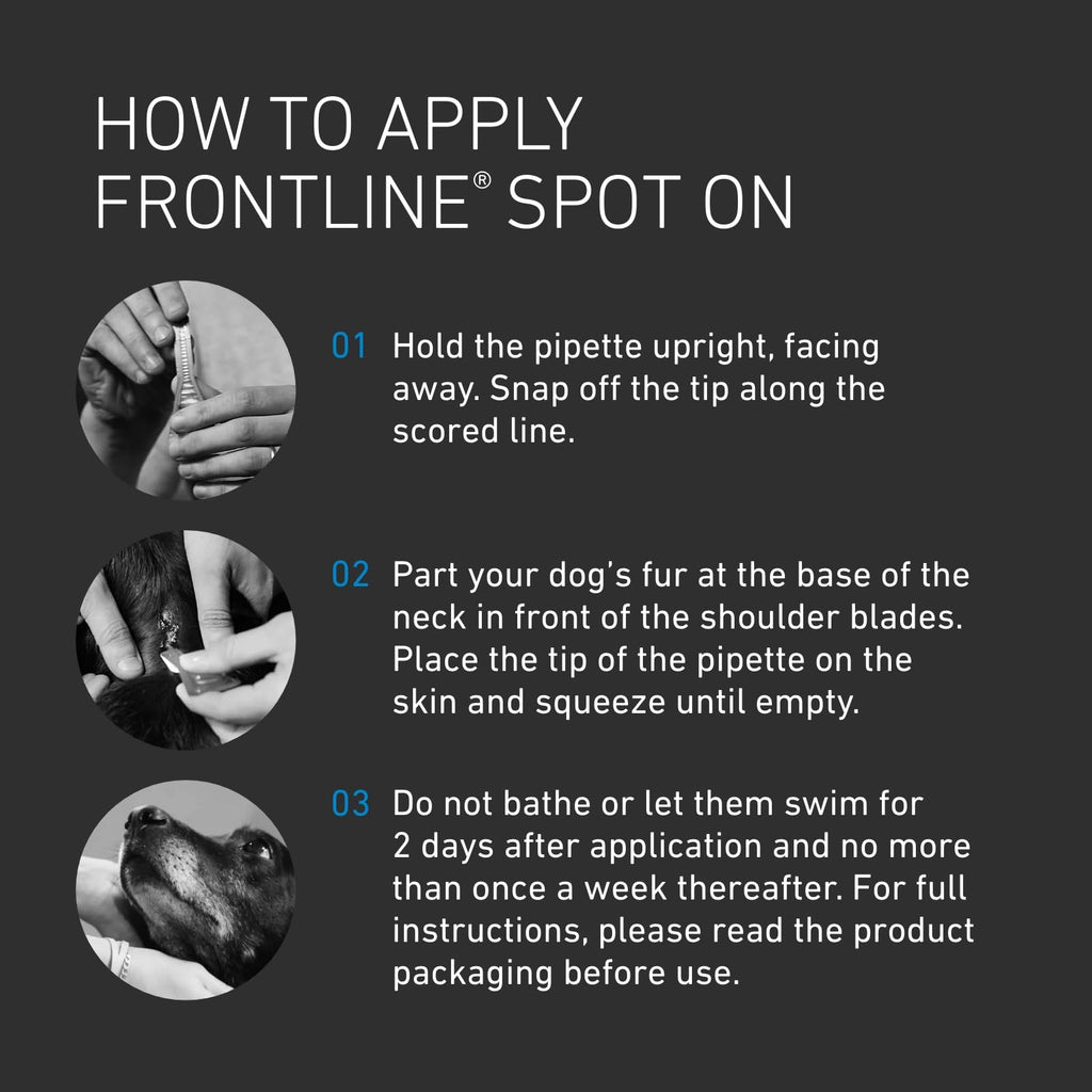FRONTLINE Spot On Flea & Tick Treatment for Cats - 6 Pipettes