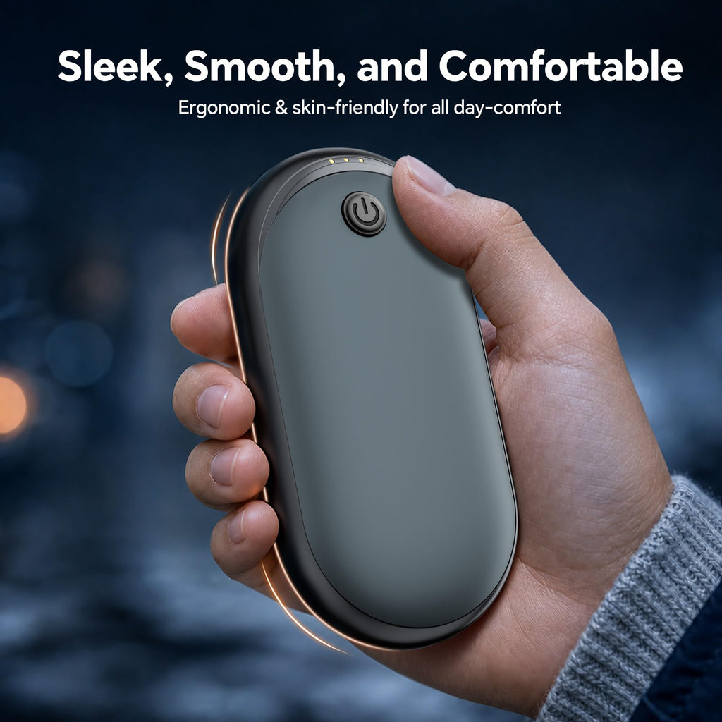 Hand Warmers Rechargeable 2 Pack, 24H Electric Portable Pocket Heater