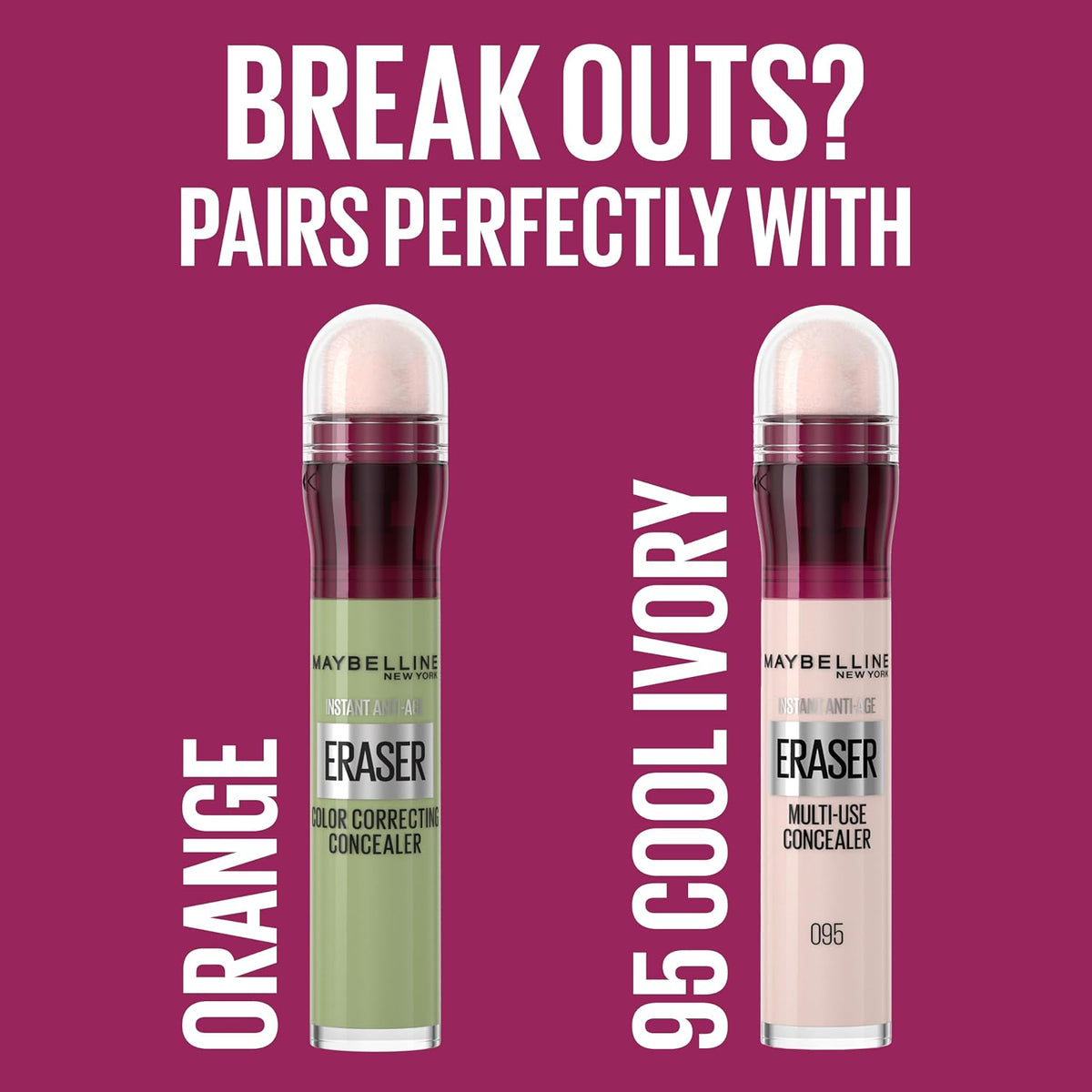 Maybelline Concealer Instant Anti Age Eraser Eye, For Dark Circles 01 Light