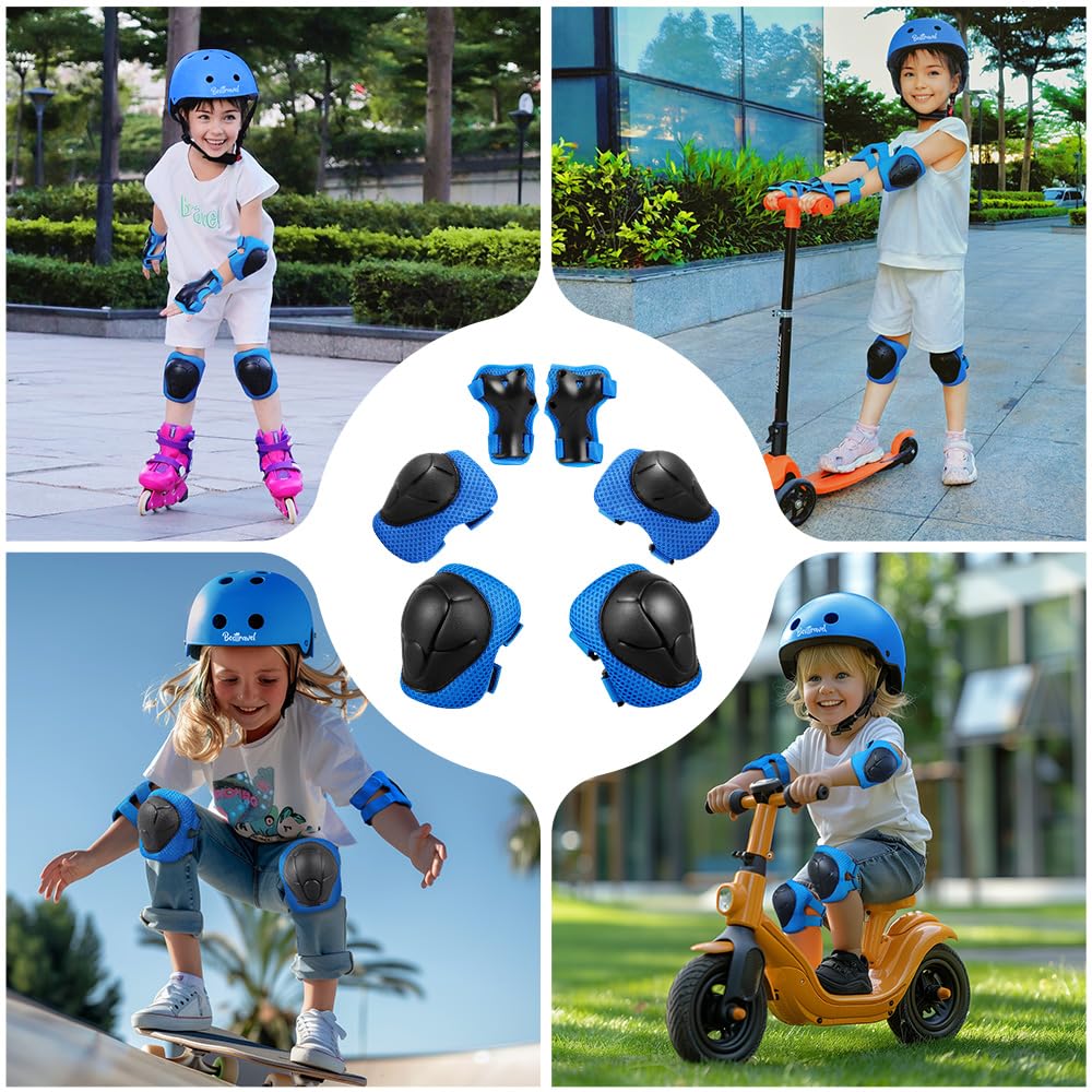Besttravel Kids Helmet, Toddler Helmet Adjustable Toddler Bike Helmet Ages 3-8 Years Old Boys Girls Multi-Sports Safety