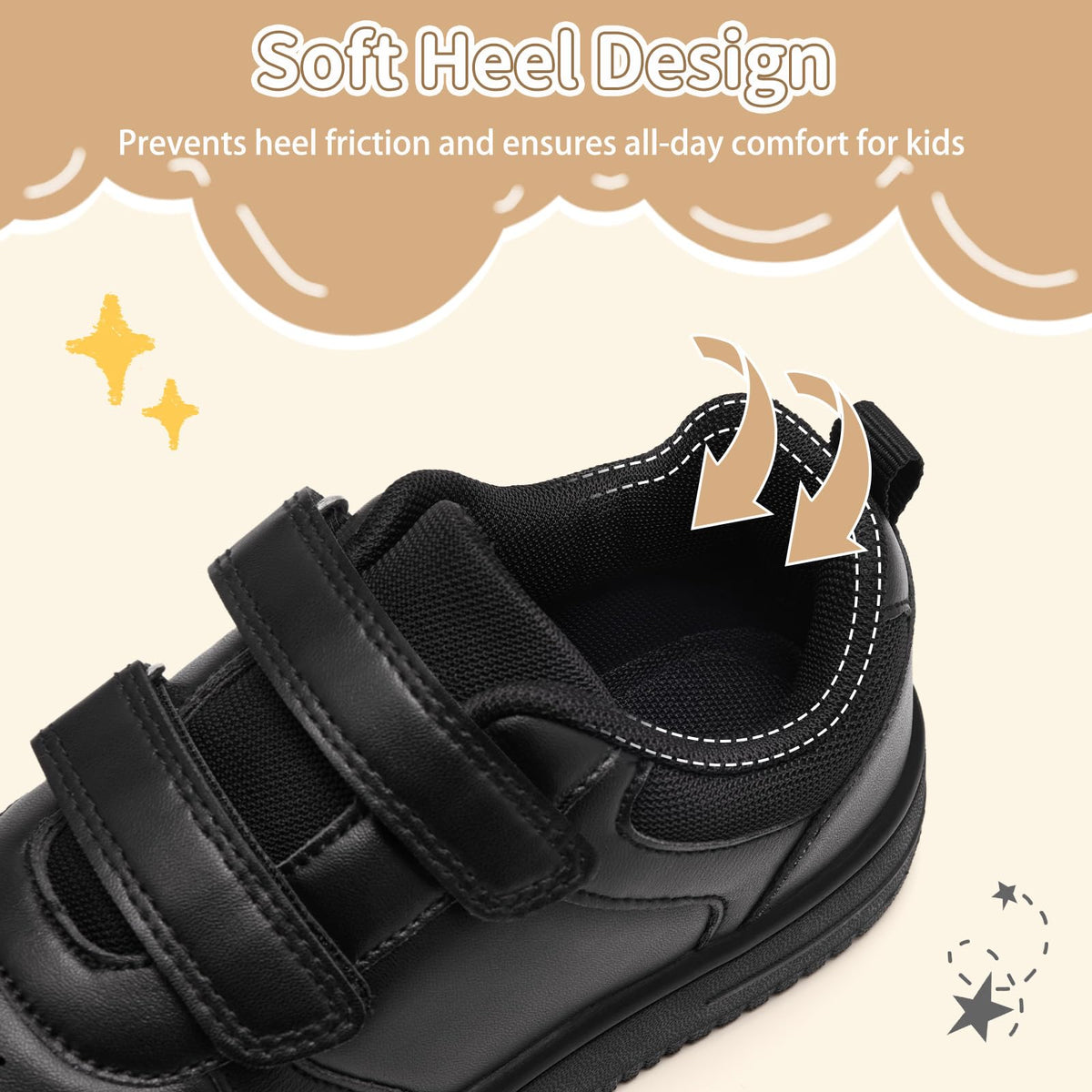 Boys School Shoes Kids Uniform Trainers Girls Sneakers