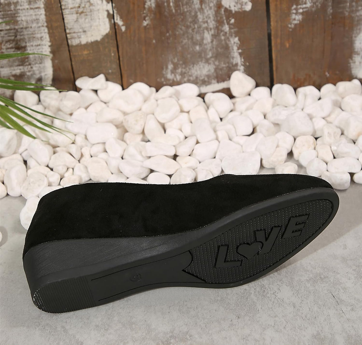 Women's Ballet Flats Business Office Work Dress Shoes Low Wedge Round Toe Slip-Ons Comfortable Dressy Casual Flats Shoes