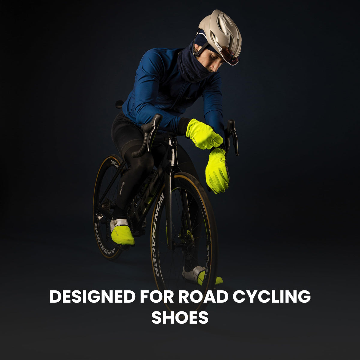 GripGrab Windproof Road Bike Toe Covers - Thermal Cycling Overshoes