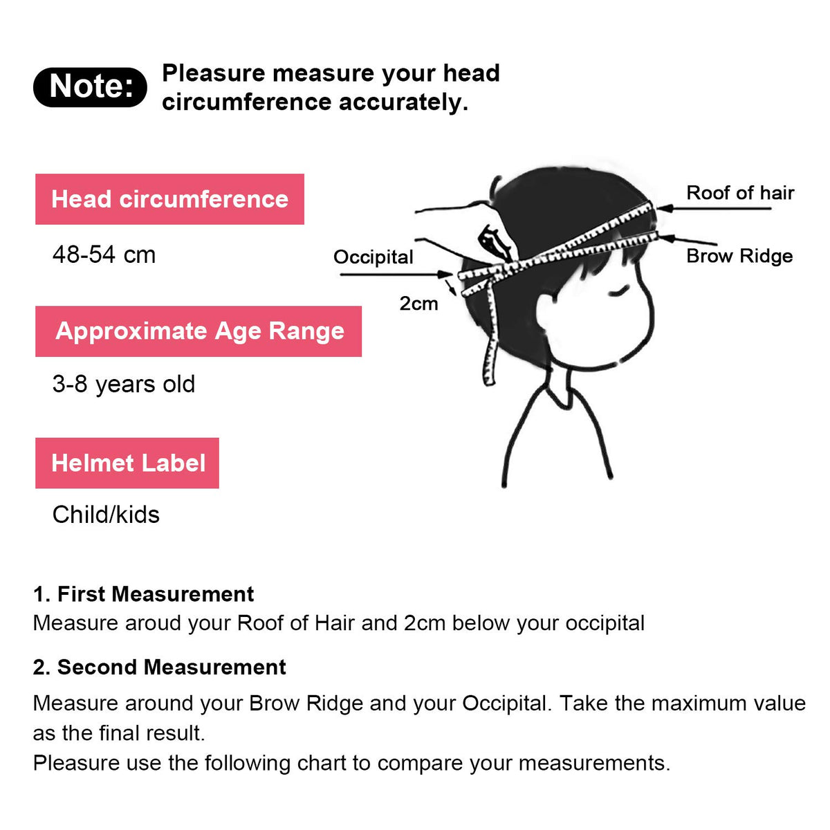 Besttravel Kids Helmet, Toddler Helmet Adjustable Toddler Bike Helmet Ages 3-8 Years Old Boys Girls Multi-Sports Safety