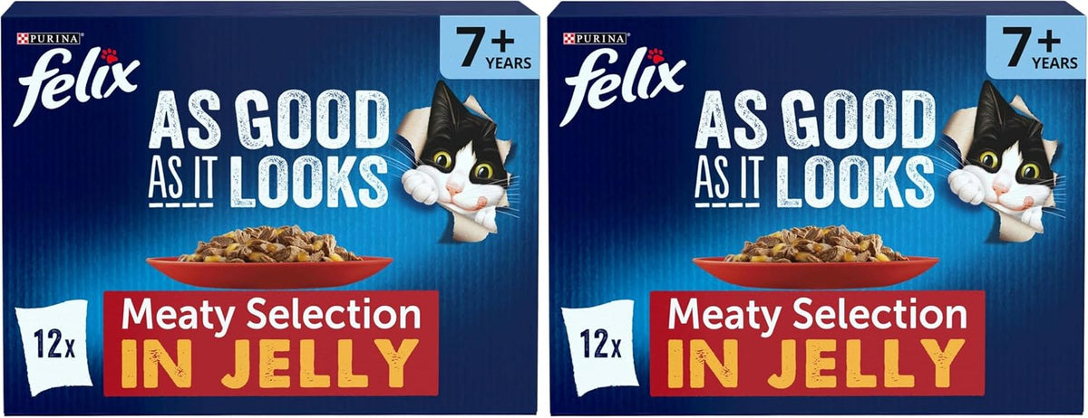 FELIX Doubly Delicious Countryside Selection in Jelly Wet Cat Food 40x85g
