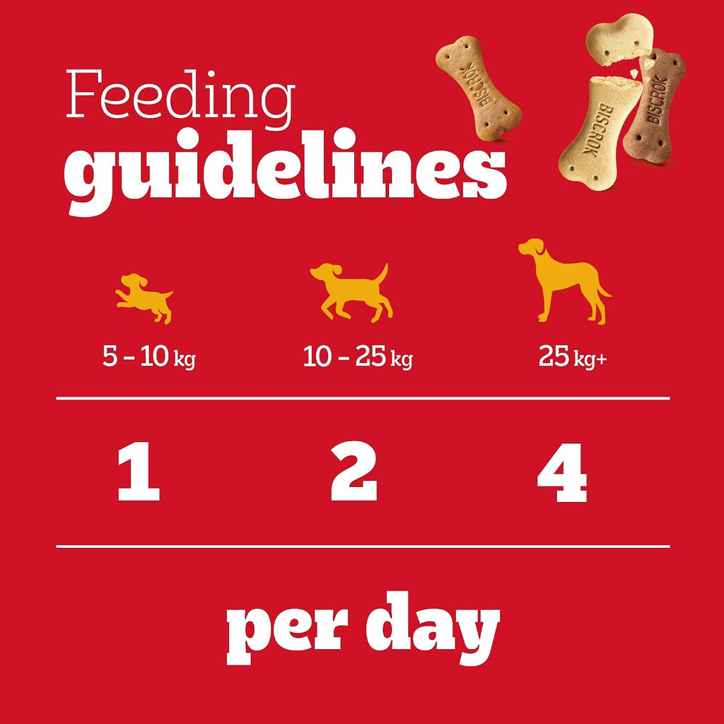 PEDIGREE BISCROK Adult Dog Treats Multi Mix Biscuits 500g